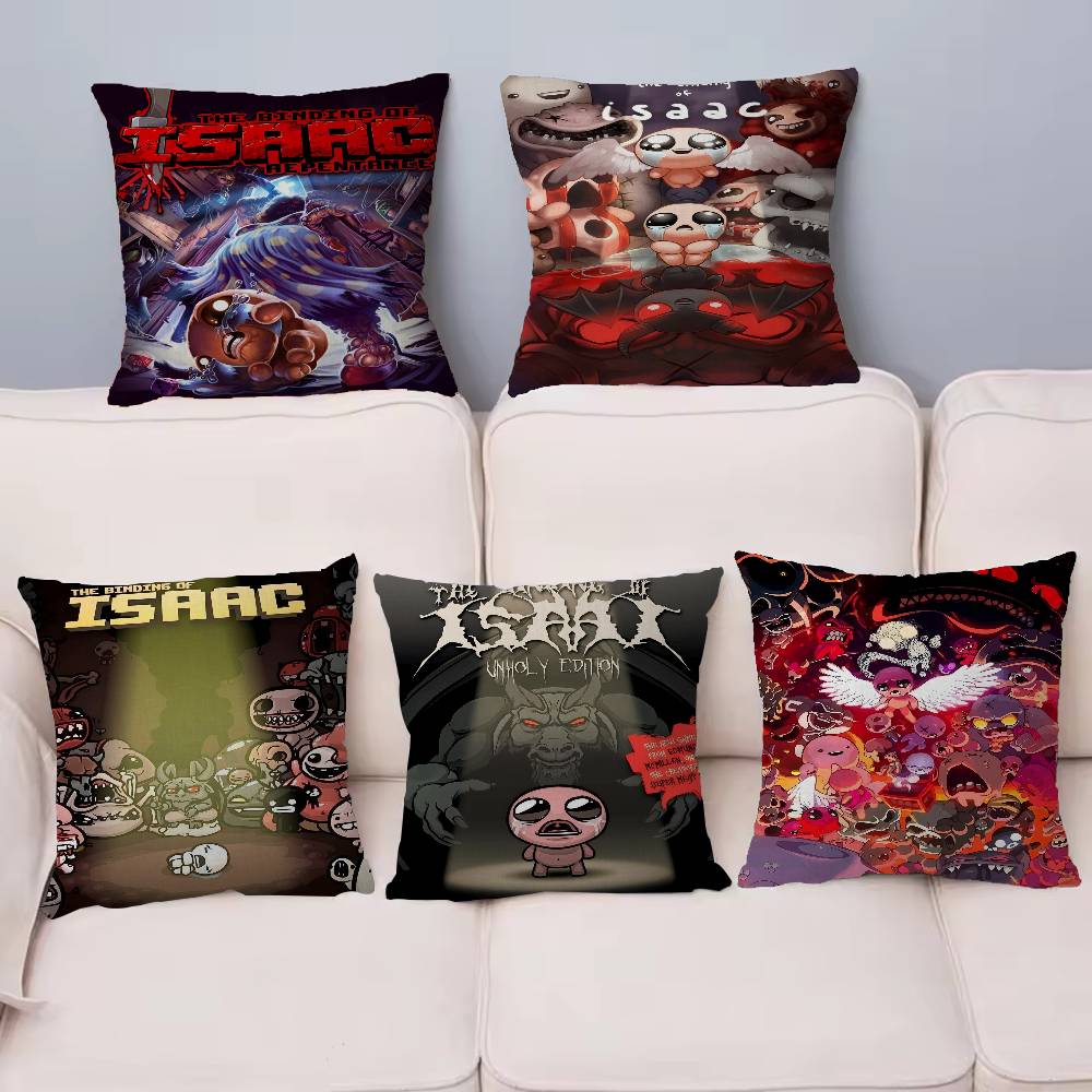 Federa Cuscino Gioco Classico The Binding Of Isaac 45*45cm Federa Cuscino Decorazione Federa Cuscino Casa per Cuscino Divano