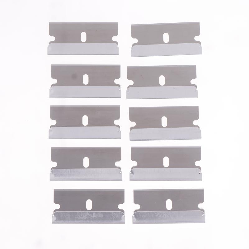 Plastic & Metal Razor Blade Scraper, Window Glass Cleaner, Film & Adhesive Remover Tool For Car & Home