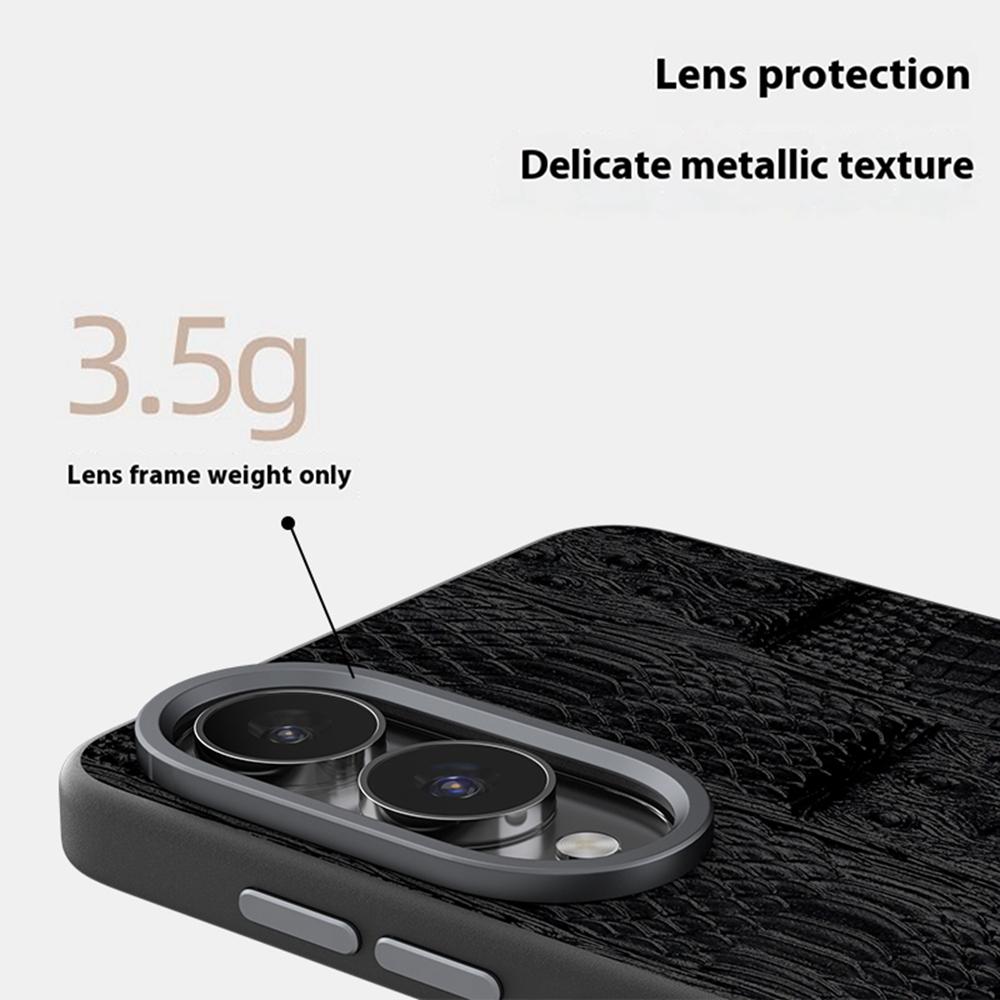 ABEEL For Samsung Galaxy S25 Edge Case Compatible with MagSafe Beast Texture Micro-Embossing Back Cover