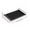 Sturdy Catchall Tray with Raised Edges | Versatile, Tabletop Tray, Modern, for