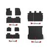 XPeng G6 Car Floor Mats: Wear-Resistant TPE Rear Seat Backrest Pad & Trunk Mat.