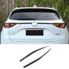 KELEIMAI Rear Emblem Garnish Trunk Trim for Mazda CX-5 (KF Series) - 2-Piece ABS Carbon Fiber-Look Trunk Trim Garnishes, Custom Exterior Accessories.