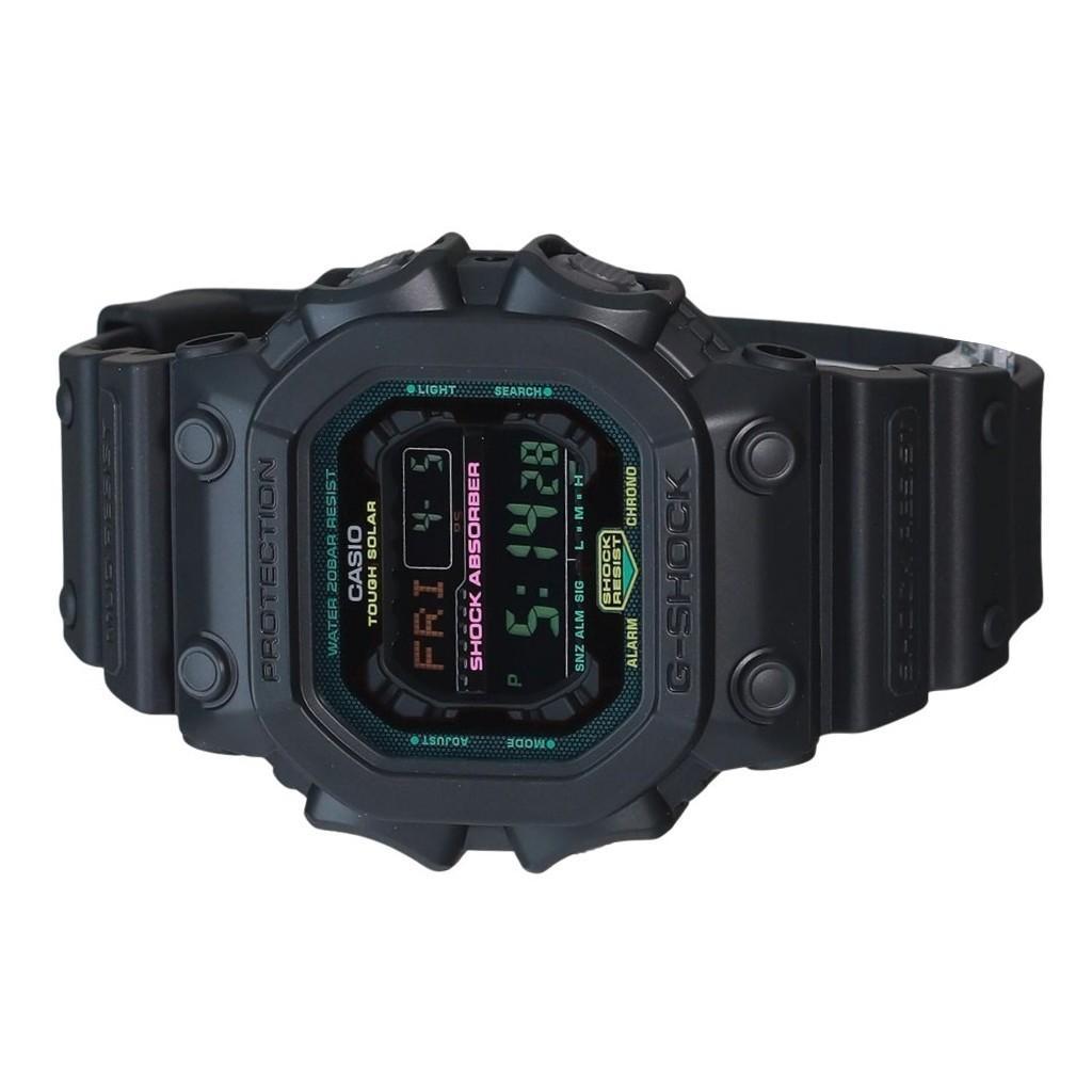 Casio Montre G-Shock Digital avec bracelet en résine multifluorescente Tough Solar GX-56MF-1 200M pour homme