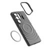 The New Magnetic Suction Bracket Is Suitable for Samsung S26Ultra Anti-drop Mobile Phone Case S25 Plus Corrugated Protective Case.