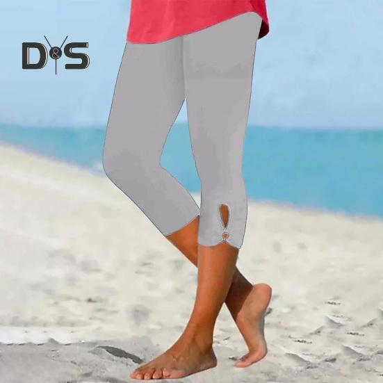 Γυναικεία Κάπρι Παντελόνια Γιόγκα Κάπρι Κολάν Ψηλόμεσα Ελαστικά Παντελόνια Συμπίεσης για Προπόνηση Αθλητικό Τρέξιμο Γιόγκα Ταξίδια