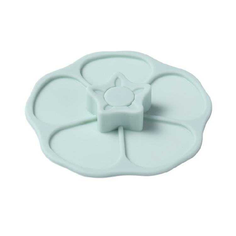 Flexible Silicone Mug Lid for Kitchen Offices Home Use Dust-proof Sun Flower Cups Cover For Indoor Outdoors