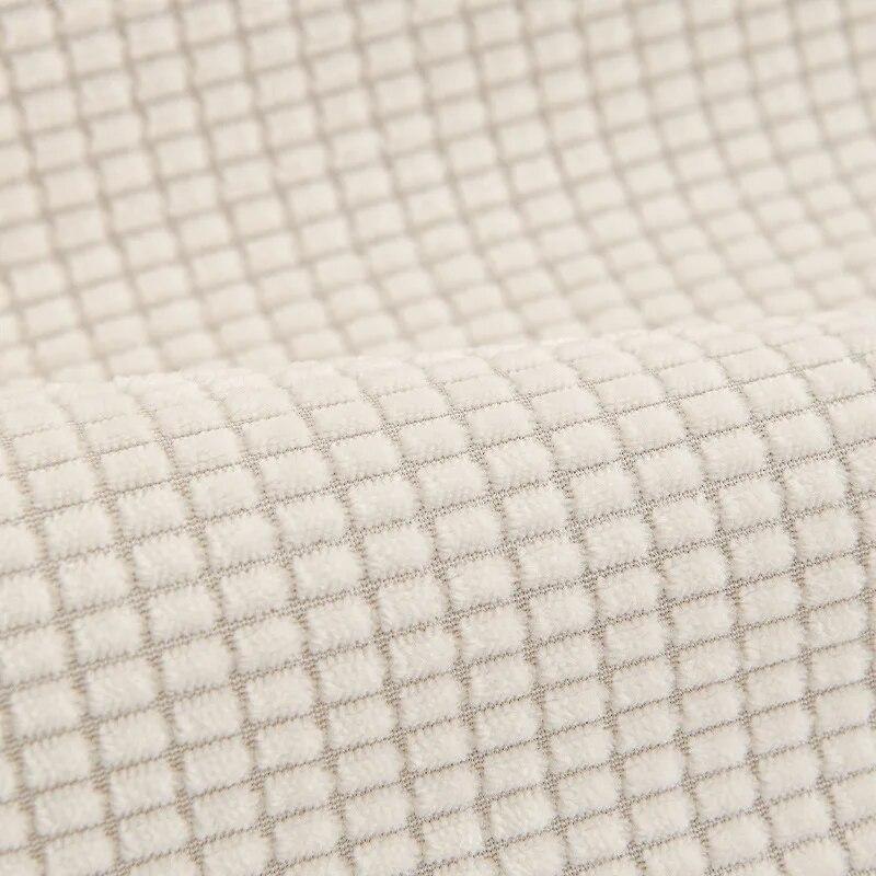 Waterproof Corn Grain Sofa Cover Non-Slip Modern Couch Cushion Solid Living Room Armrest Covers