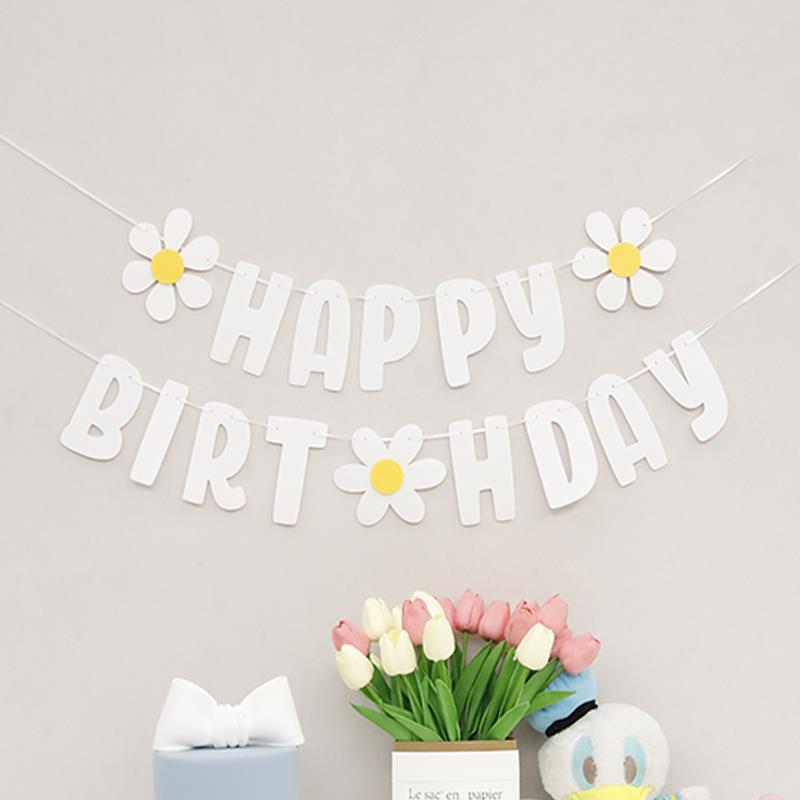 Koreanischer Stil 1. Geburtstag Vlies-Banner für Kinder