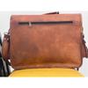 Men's Leather Messenger Satchel Briefcase Shoulder Biggest Laptop Bag
