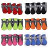 4Pcs Anti-slip Pet Dog Shoes Soft-sole Pet Footwear Cute Pet Sandals  Summer