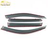 Mustang T70 Rain Deflector 3D Stainless Steel Bright Strip Shield - Car Exterior Accessory