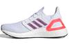 Wmns UltraBoost 20 'White Shock Red' para Mujer EG0726