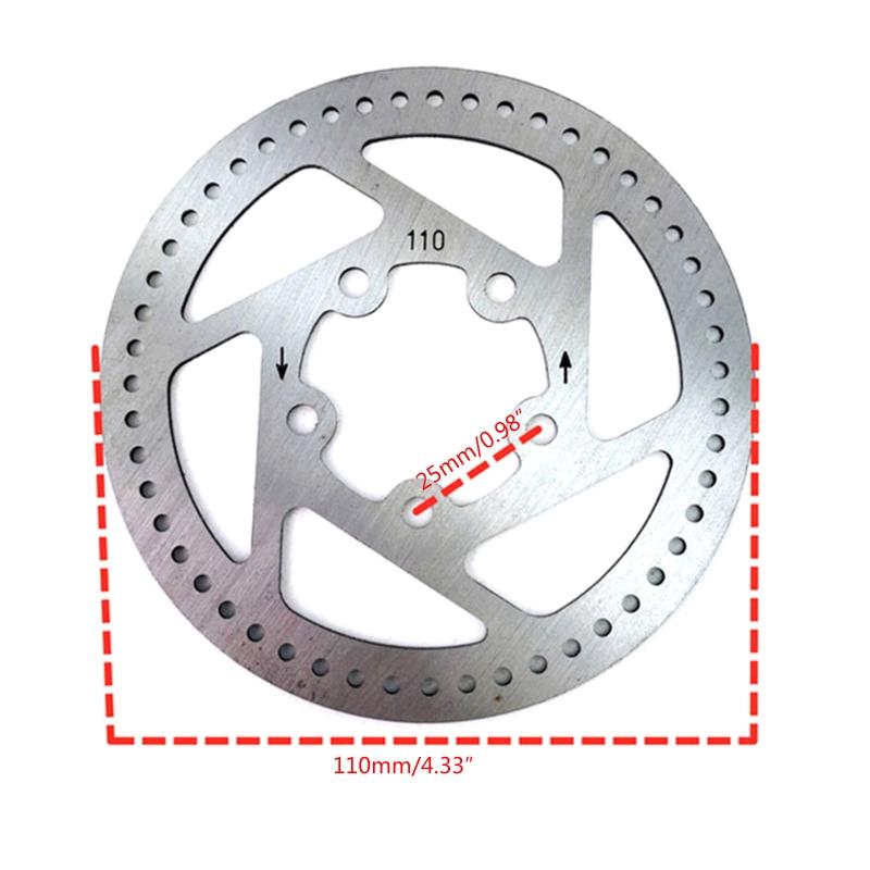 Hamulec Tarczowy Hamulce Rączka Koło Tylne Tarcza 110mm 120mm Linka Hamulcowa 1900mm do Roweru Elektrycznego M365