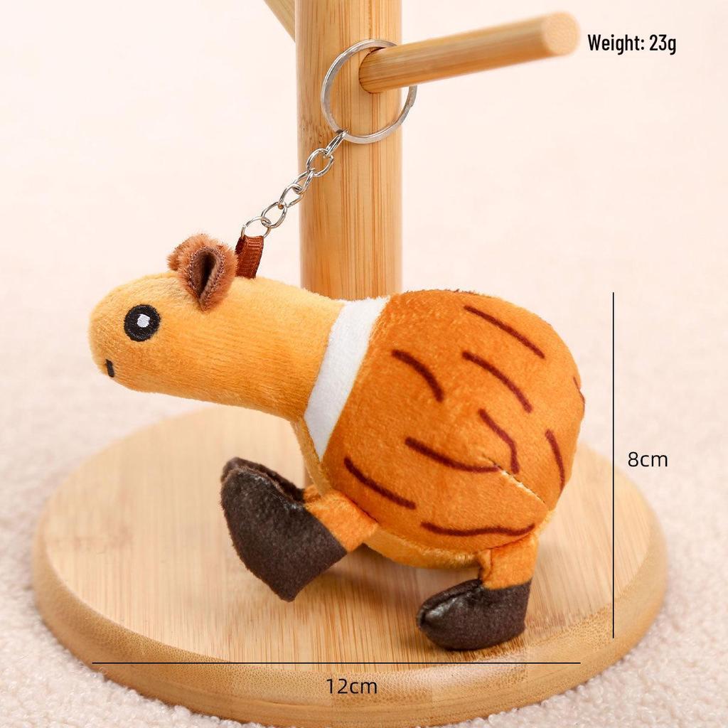 AI Klassiska Berg och Hav Gränsöverskridande Plysch Pinne Figur Nyckelring Hänge