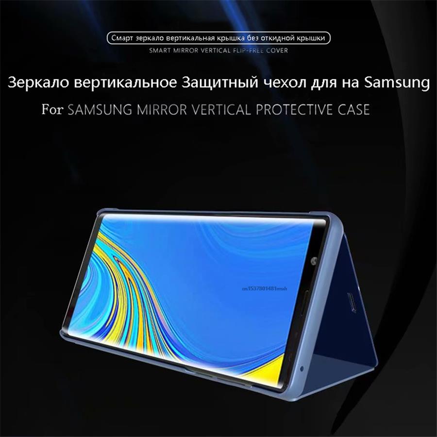 Luxury Smart Mirror View Flip Case For Huawei Honor X6 Shell original on HonorX6 X 6 VNE-LX1 VNE-LX2 Leather Mobile Phone Cover