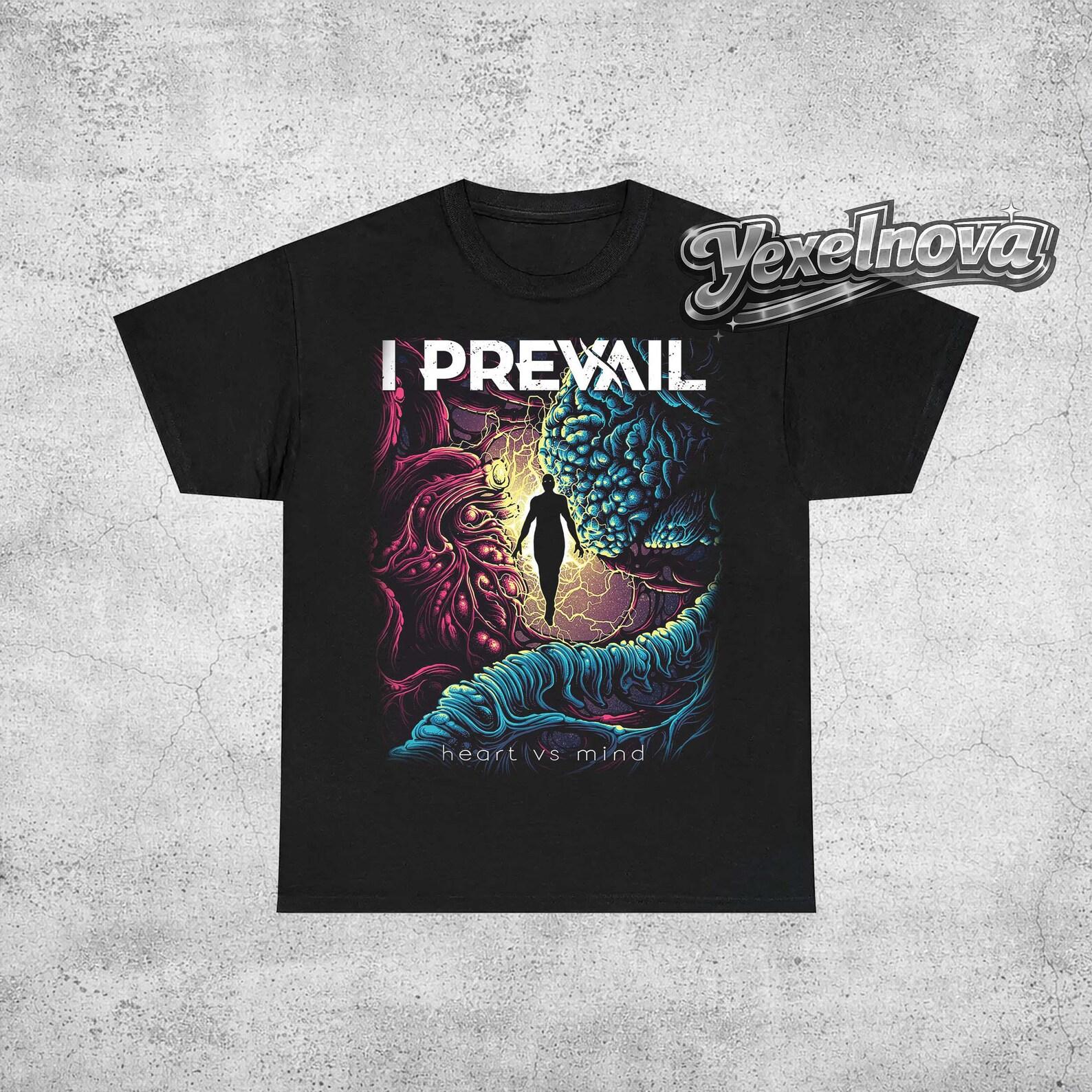 I Prevail Heart vs Mind T-Shirt – Metal Music Band Merch 4XL