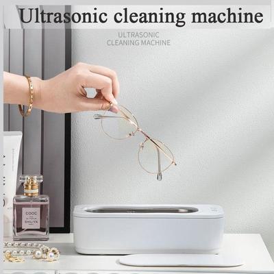 Ultrasonic Cleaning Machine Household Portable Glasses Jewelry Tooth Cleaning Machine Makeup Brush Electric Mini Small Cleaner