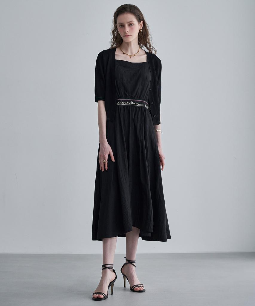 Leni And Mccoy Banding Cardigan Set Dress Mm09Tp001Hjy