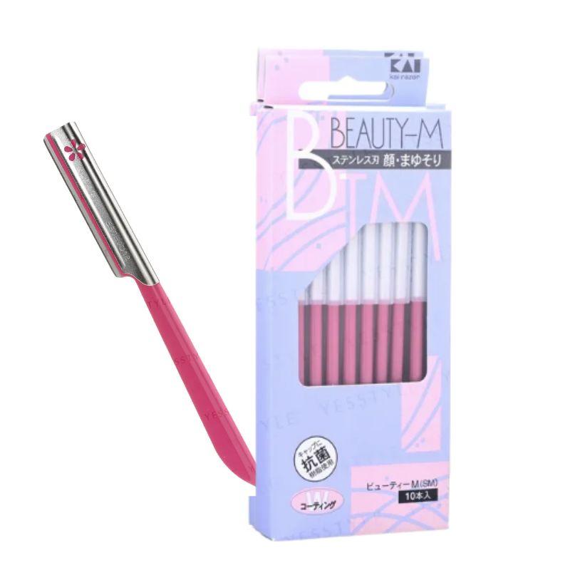 KAI Beauty M Shape Shaving Razor 10P