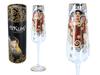Champagne Flute Gustav Klimt Medicine Glass Flute Gift