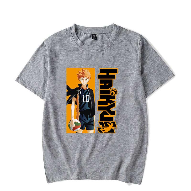 New Funny Anime Hinata Shoyo Graphic Print T-shirt Women Men Cool Summer Soft Harajuku Short Sleeve Plus Size Tops