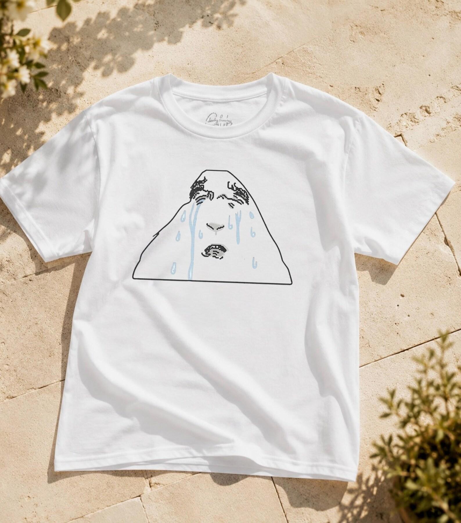 Crying Hamster Meme T-Shirt | Viral Funny Hamster Graphic Tee | Unisex Meme T-Shirt M
