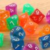 Toy Gift KTV Entertainment Family Party 10 Sided Board Games Dice Game Dice Game Toys D10 Dices