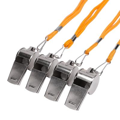 1PC 2PCS 3PCS 5PCS 10PCS Referee Metal Whistle Basketball Football Game Iron Whistle