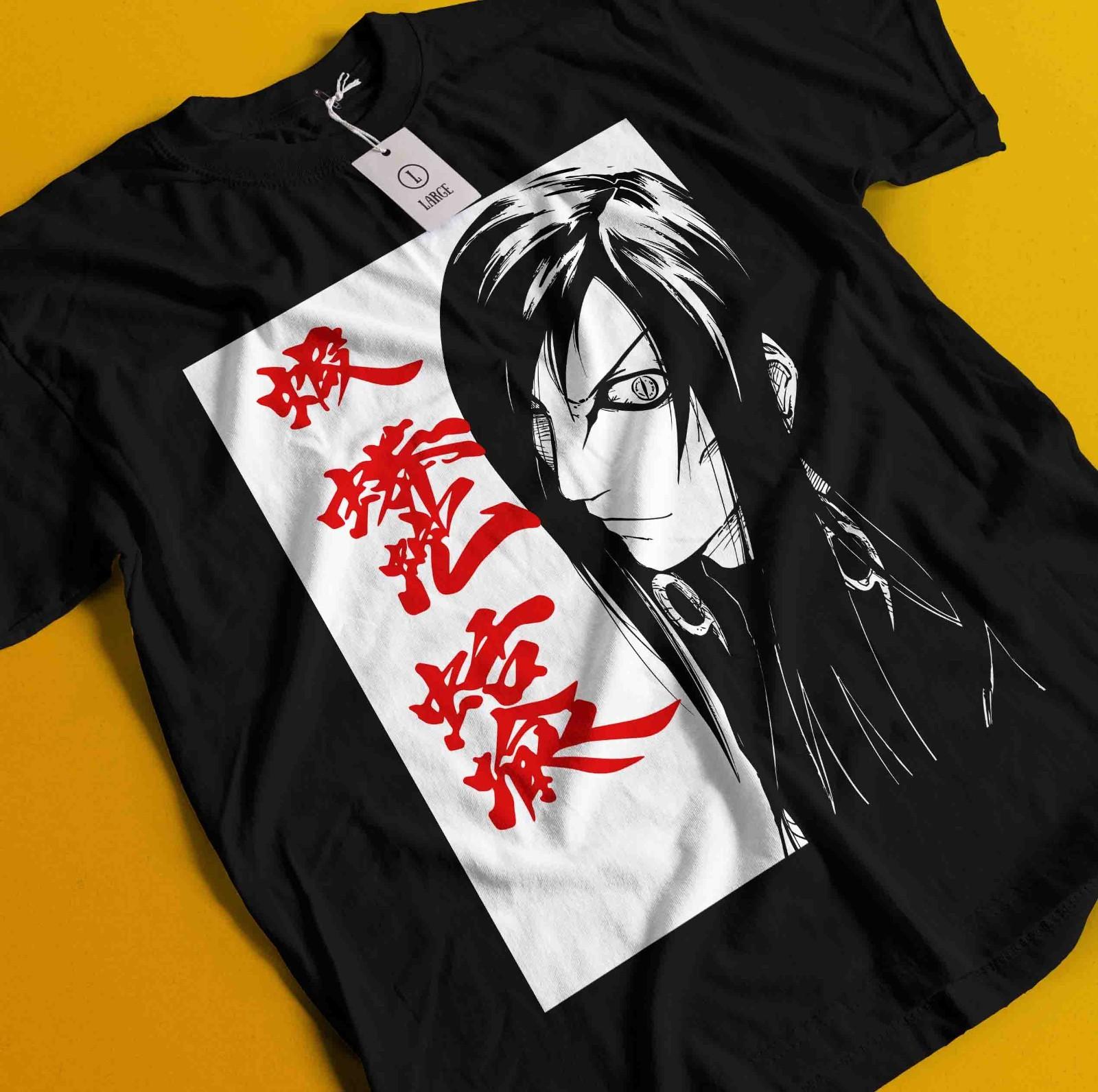 Orochimaru T-Shirt Mens Womens Tees Top Naruto Tshirt Jiraya Shirt Madara Kakashi Tee Itachi Tsunade 4XL