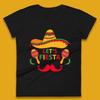 Let's Fiesta Cinco De Mayo Womens T-Shirt Mens Tops Tees Unisex