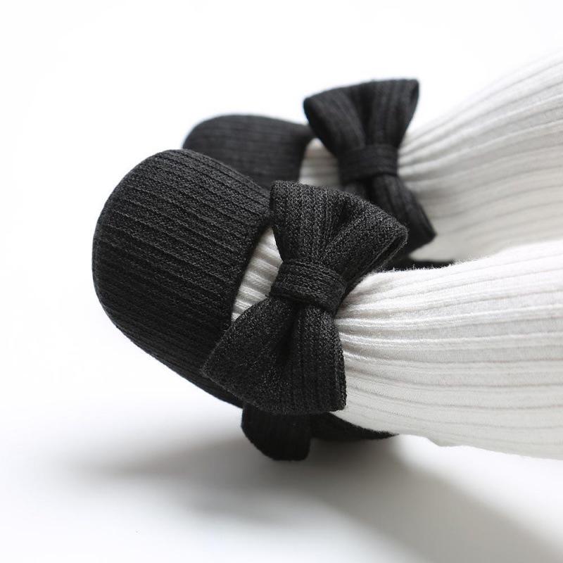 Baby Bow Knot Non-slip Toddler Shoes, Breathable Soft Sole for 0-18 Months