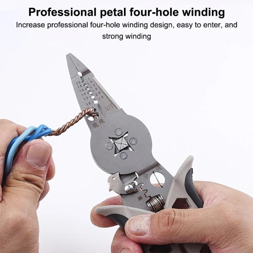 Multi-Purpose Wire Stripper Pliers Stripping Electrician Repair Tool Cable Work