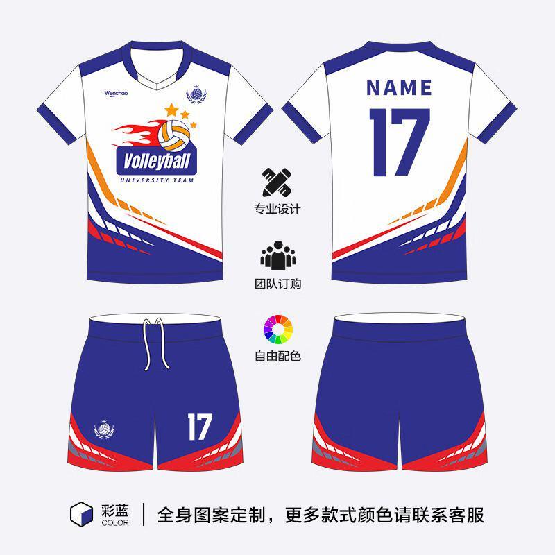 Camisa de Voleibol Personalizável de Manga Curta Unissex