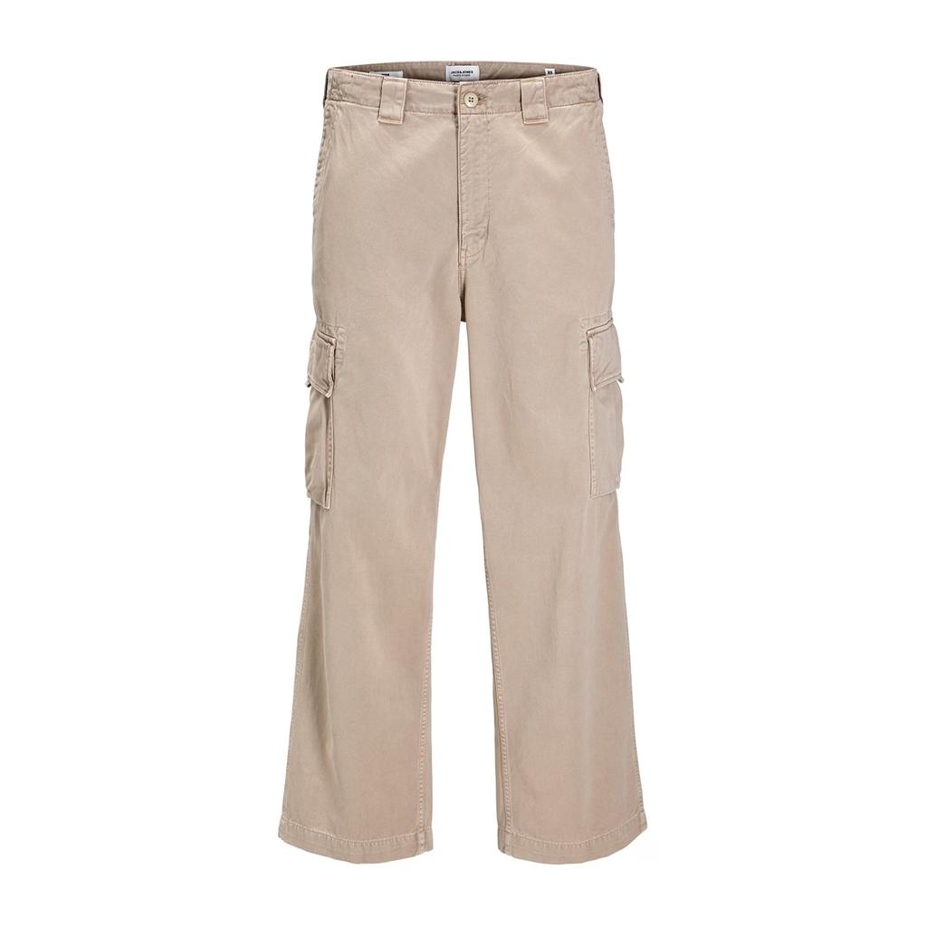 Jack And Jones Mens Atlas Wide Leg Cargo Trousers