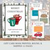 Libro de Tarjetas de Regalo de Navidad con Espiral Festival Regalos de Navidad Para Adolescentes Organizador de Tarjetas de Felicitación Soporte para Tarjetas de Felicitación