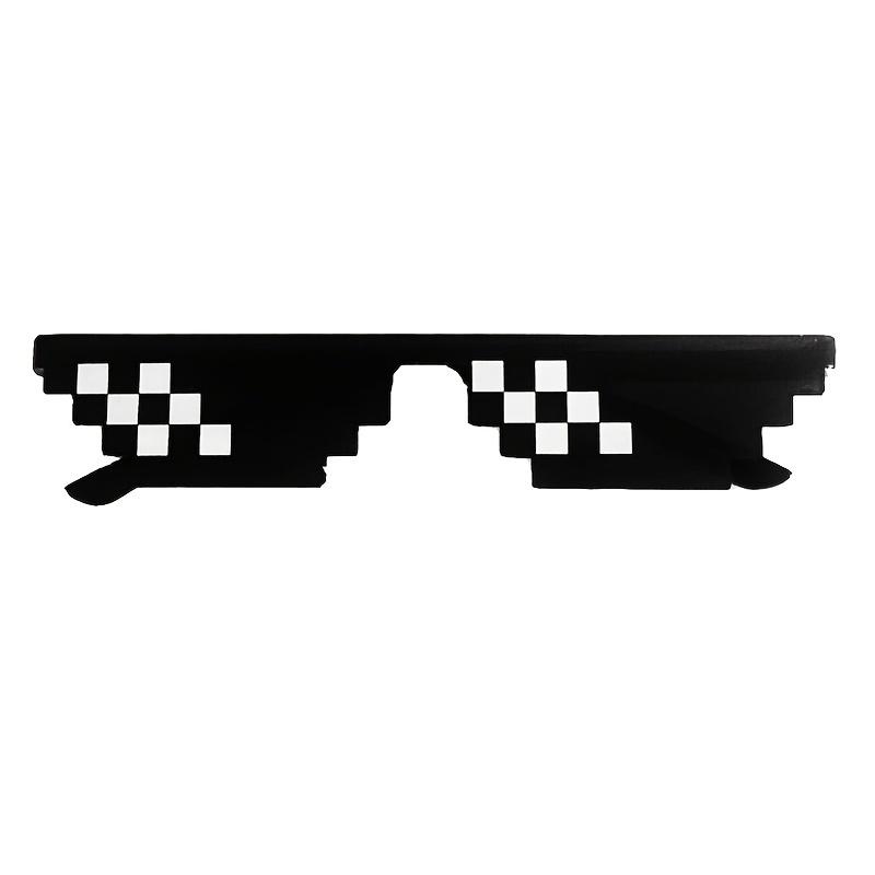 Pixelated Mosaic Glasses New Mosaic Glasses Double Cool Funny Party Glasses Pixel Party Glasses Party Photo Prop Glasses