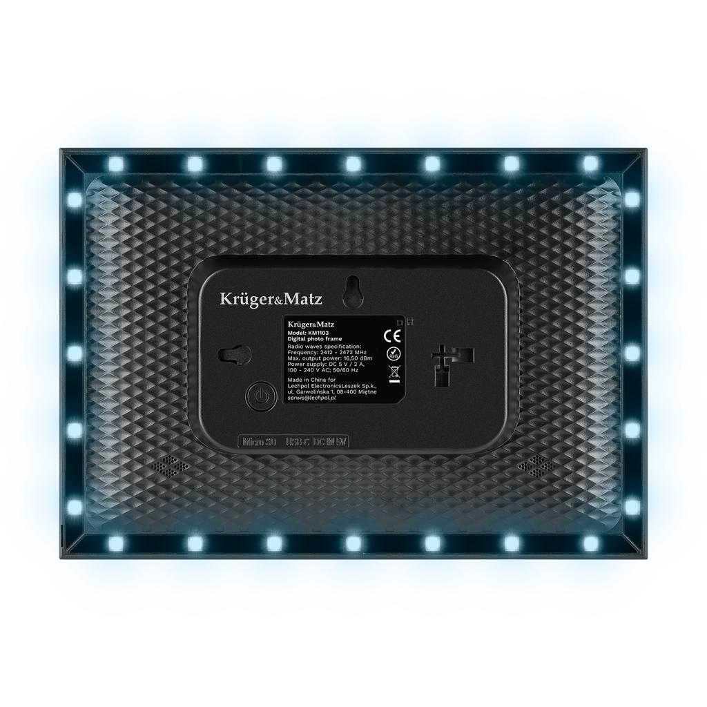 Cyfrowa ramka Kruger&Matz na zdjęcia FRAMEO WiFi 10,1" z podświetleniem