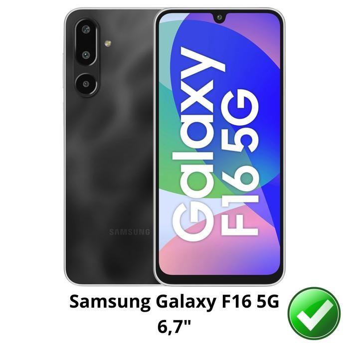 Verre Trempé - Phonillico® - Samsung Galaxy F16 5G - Pack 2 - Résistant aux rayures - Transparent
