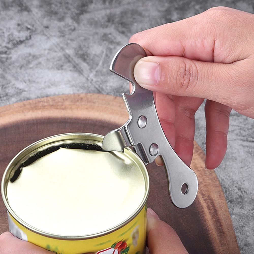 Multifunctional Bottle Opener Safe Cut Design Can Punch Opener Manual Can Opener Restaurant