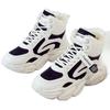 Fleece Dad Schuhe Damen Winter neu Koreanische Version warm High-Top Sportschuhe Student Baumwollschuhe ins trendige Schuhe