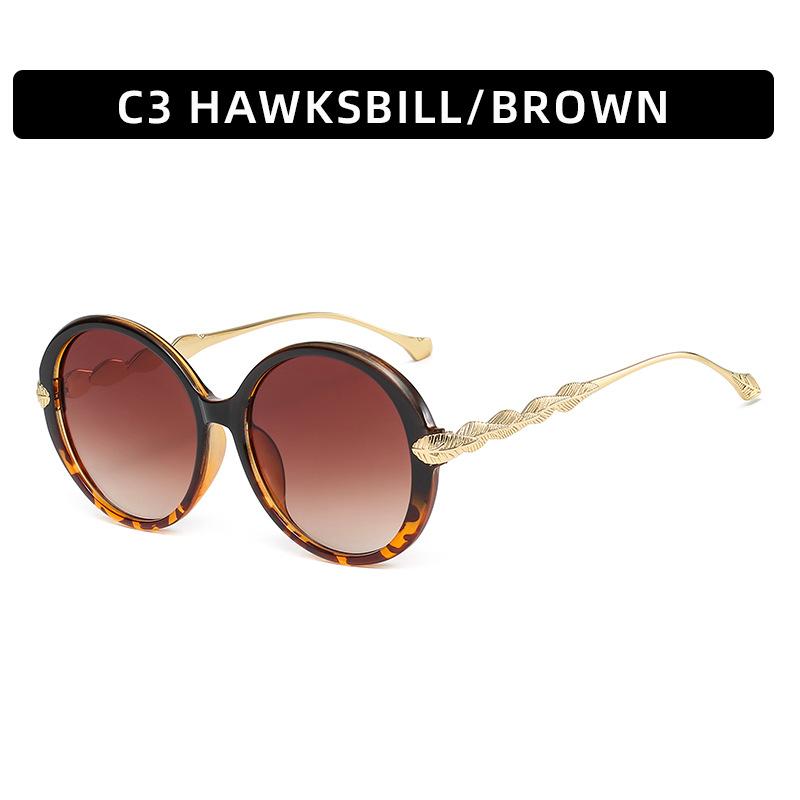 

Latest Large Frame Circular Shape Sunglasses Luxury Women Brand Designers Sun Glasses Women s Travel Eyewear UV400 Gafas De Sol As shown in the figu