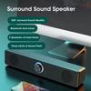 PC Soundbar Kabelgebundener und Kabelloser Bluetooth-Lautsprecher USB-betriebene Soundbar für TV PC Laptop Gaming Heimkino Surround-Audiosystem