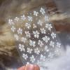 Charming Petal Flower Colorful Wildflowers Daisy Leaves 5D Relief Self Adhesive Nail Art Sticker Decoration Manicure Decal DIY