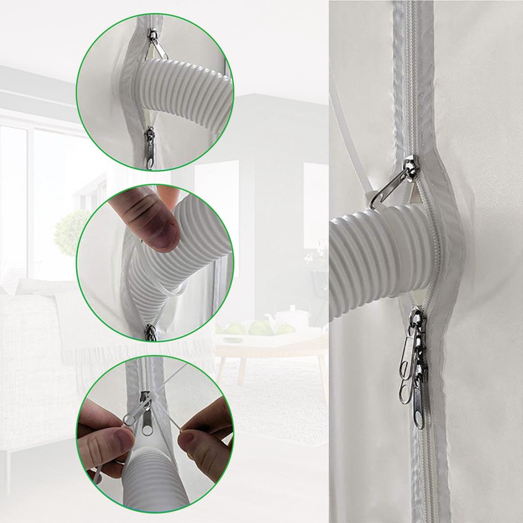 Door Seal for Portable Air Conditioner and Tumble Dryer Easy Installation Door