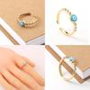 Devil'S Eye Opening Rings Retro Finger Ring Women Party Jewelry Accessories Gifts