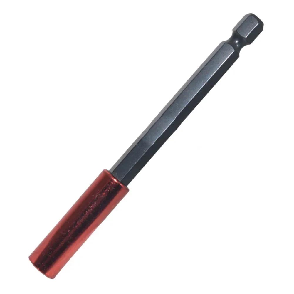 1x 50-300mm Quick Release Bit Holder 1/4" Screwdriver Drill Bit Holder Magnetic Hex Shank Extension Rod Socket For Screw Bits