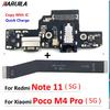 Xiaomi Redmi Note 10 Pro 10s 11 11s Pro 4G 5G için Test Edildi USB Şarj Portu Dock Kartı Konektörü Ana FPC Anakart Esnek Kablo