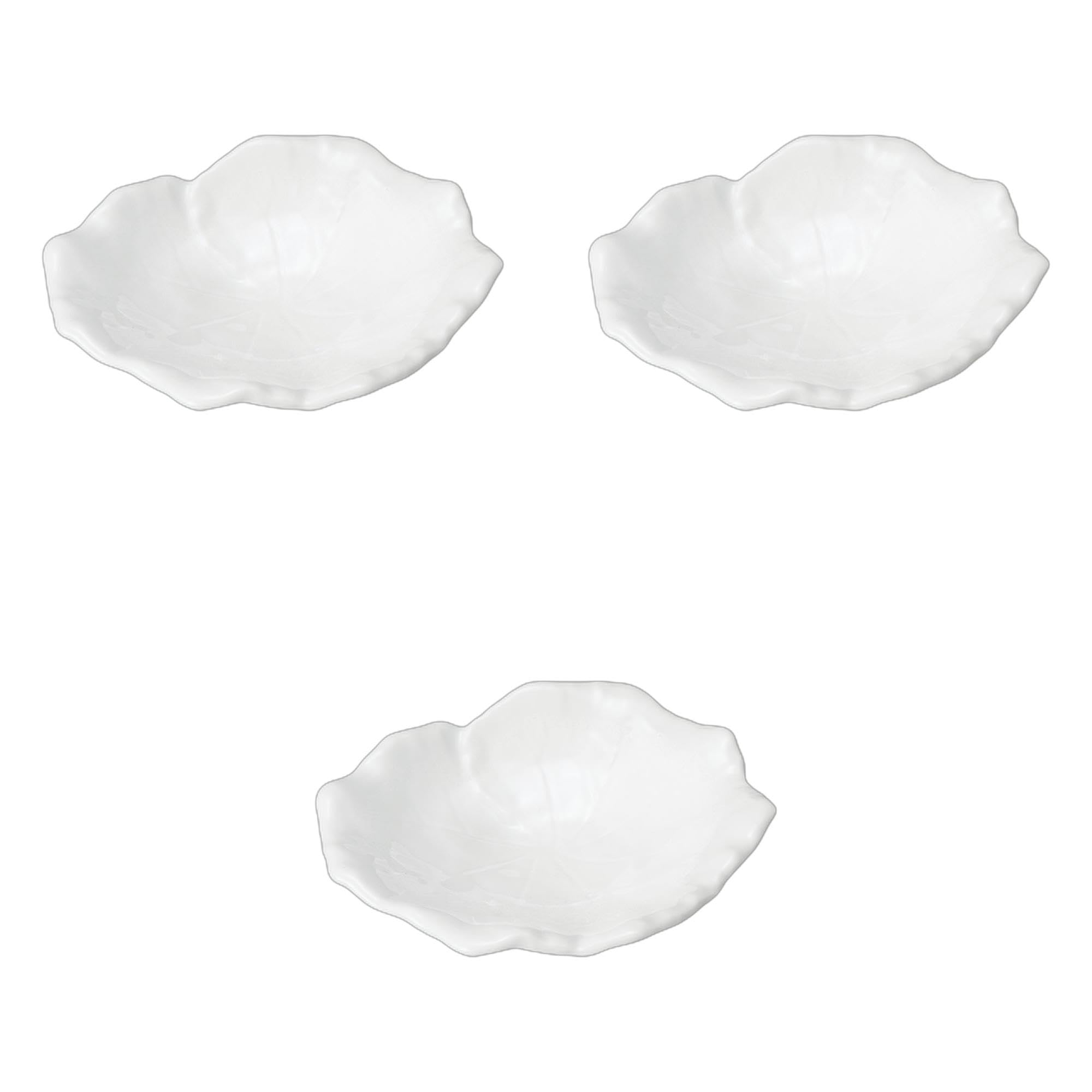 

Setomonohonpo Island Hibiscus Leaf Plates of x 13 x Irregular Shape Ceramic Plates 5.0 (Set 3) [15 4.3 cm]