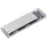 External Hard Drive Adapter 10Gbps Transparent NVME M.2 to Type C USB3.1 Gen2 Converter Case (Not Inclube Hard Disk)