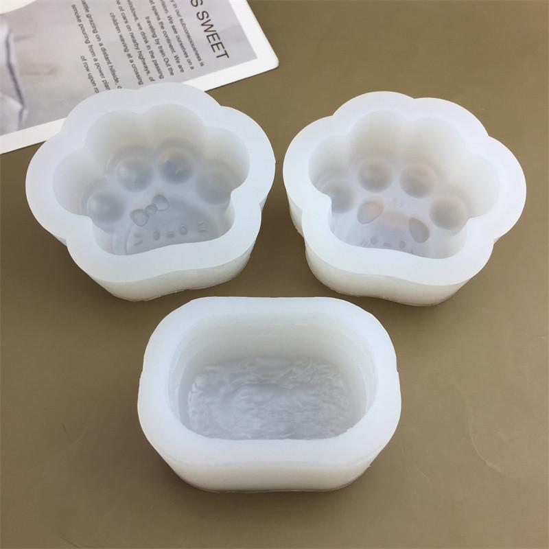 Cute Animal Paw Silicone Mold for Baking & Crafting